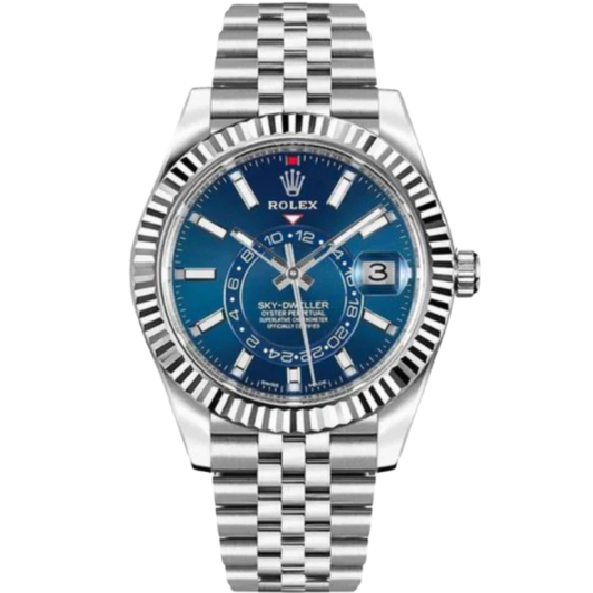 Rolex Skydweller Stainless Steel, Blue Dial Jubilee Band Ref. 326934