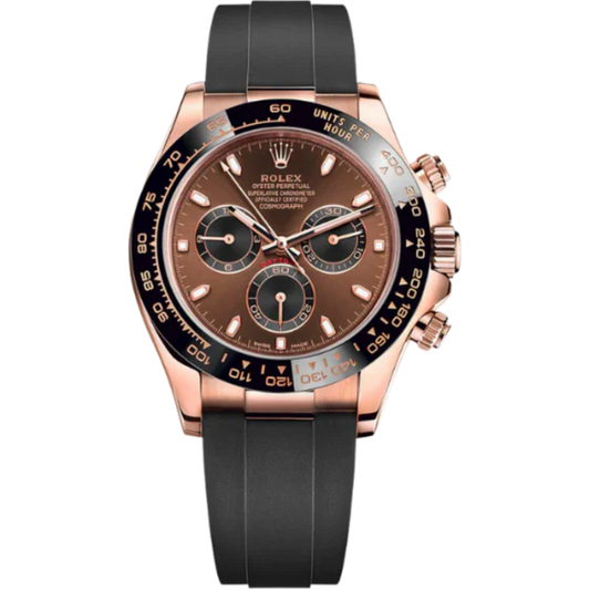 116515LN Daytona Chocolate Dial Rose Gold Oysterflex