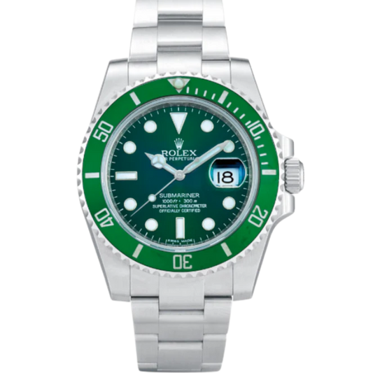 Rolex "Hulk" Submariner Ref. 116610LV Stainless Steel