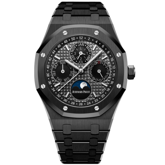 Audemars Piguet Royal Oak Perpetual Calendar Ref. 26579CE.OO.1225CE.01 41MM Black Ceramic Slate Grey Dial