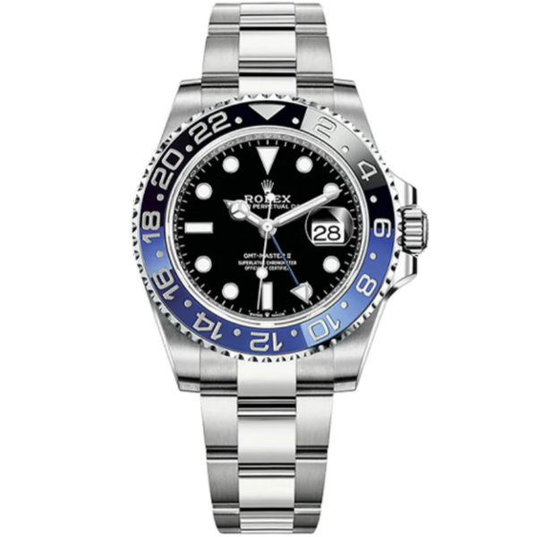 Rolex GMT Master II Batman Ref. 126710BLNR on Oyster Bracelet
