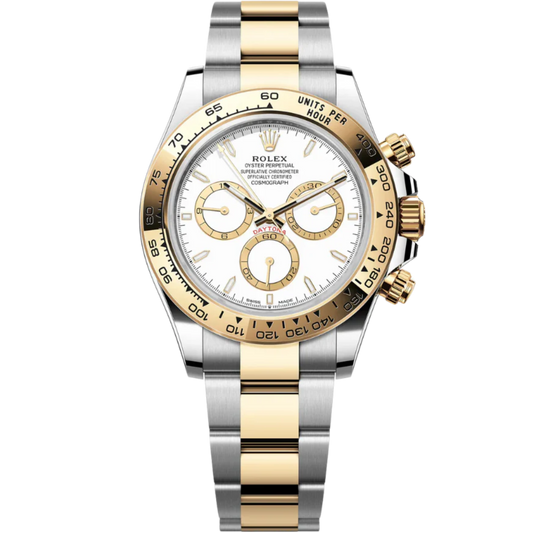 Rolex Cosmograph Daytona Ref. 126503 Two Tone White Dial