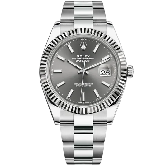 Rolex Datejust Ref. 126334 Rhodium Dial on Oyster