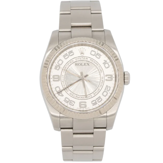 Rolex Oyster Perpetual Ref. 116034 36MM Stainless Steel Silver Dial