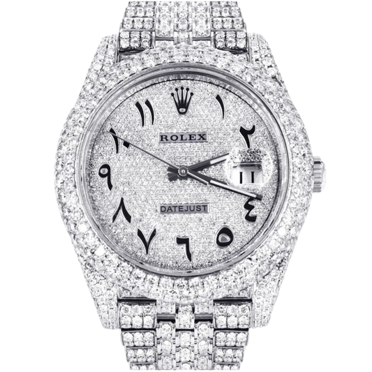 Rolex 41MM Datejust BUSSDOWN Ref. 126300 on Jubilee with Black Arabic Markers