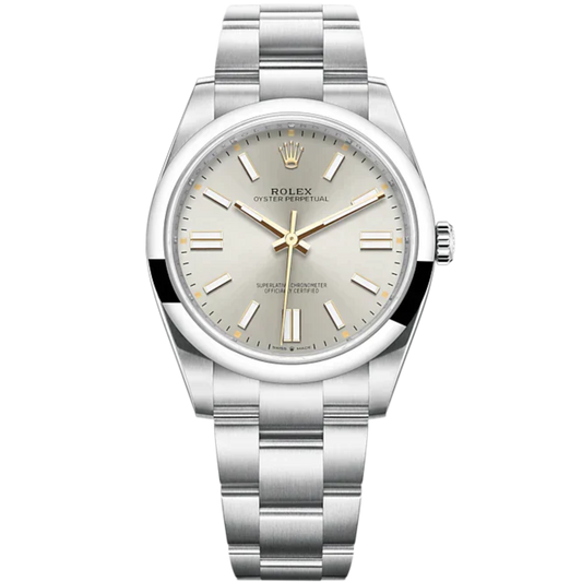 Rolex Oyster Perpetual Ref. 124300 41MM Silver Dial