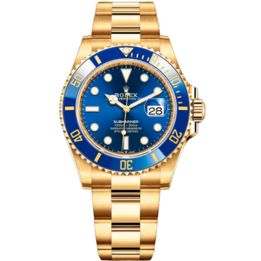 Rolex Submariner Ref. 126618LB Yellow Gold Blue Dial