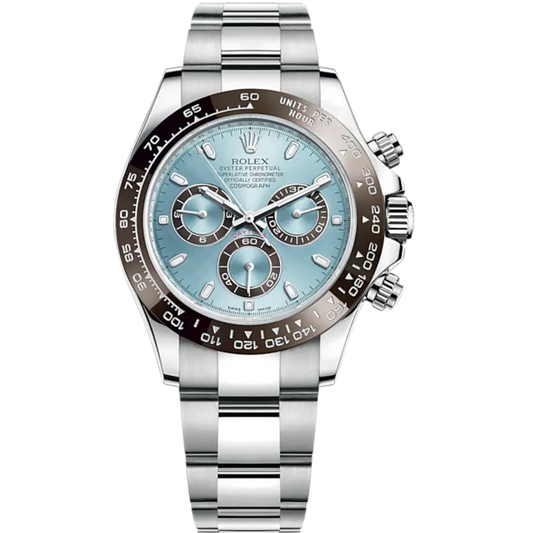 Rolex Daytona Ref. 116506 40MM Platinum Ice Blue Dial