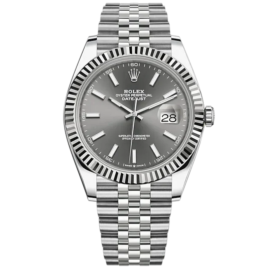 Rolex Datejust Ref. 126334 Stainless Steel Rhodium Stick Dial on Jubilee