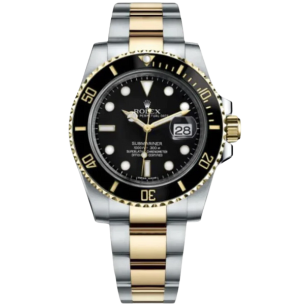 Riramonさま Rolex Submariner Ref. 116613LN Two Tone Yellow Gold Black Dial