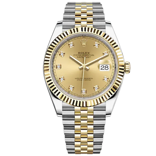 Rolex Datejust Ref. 126333 Two Tone YG/SS Champagne Dial