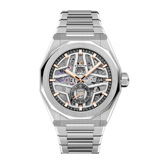 Zenith Defy SkyLine Stainless Steel Skeleton 03.9300.3620/80.I001 2023 Brand New Complete with Box and Papers
