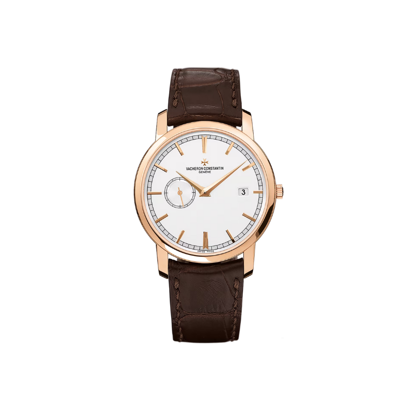 TRADITIONNELLE SELF-WINDING 38 MM 18K ROSE GOLD WITH WHITE BRASS DIAL