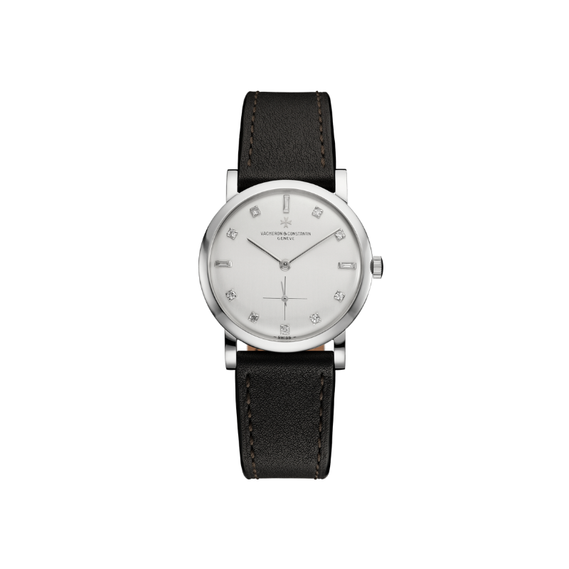 LES COLLECTIONNEURS REFERENCE 4667 32 MM 950 PLATINUM WITH WHITE DIAL