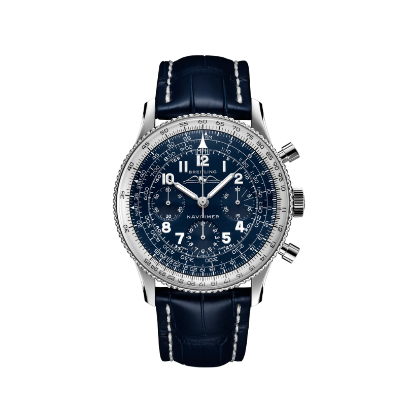 NAVITIMER 1959 EDITION 41 MM PLATINUM WITH BLUE DIAL