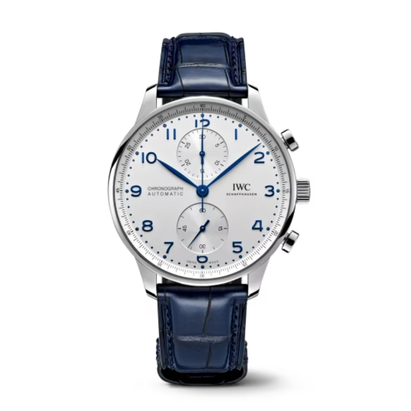 PORTUGIESER CHRONOGRAPH 41 MM STAINLESS STEEL WITH WHITE DIAL