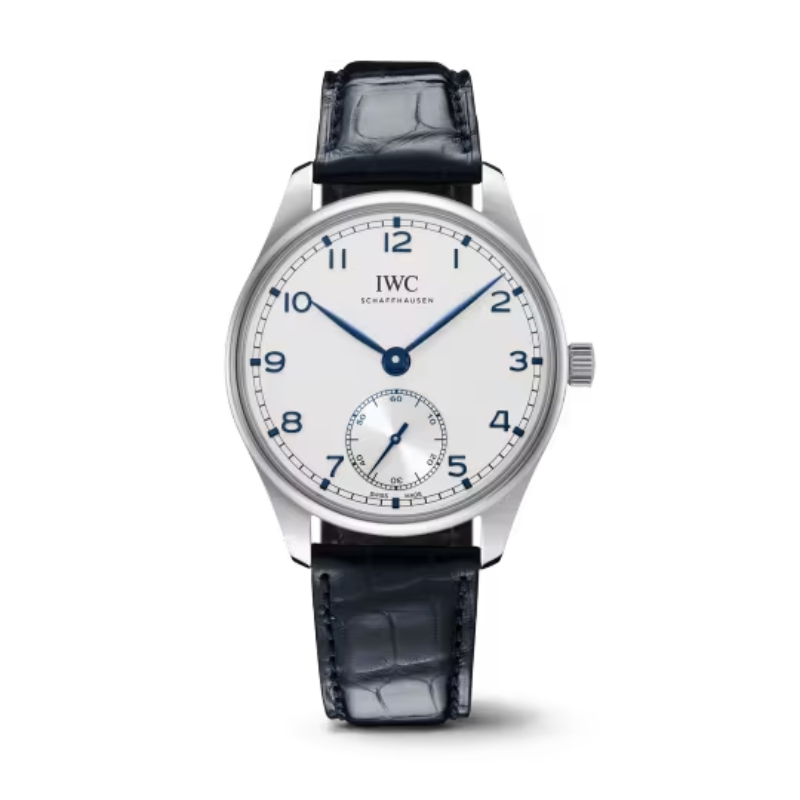 PORTUGIESER AUTOMATIC 40 MM STAINLESS STEEL WITH WHITE DIAL