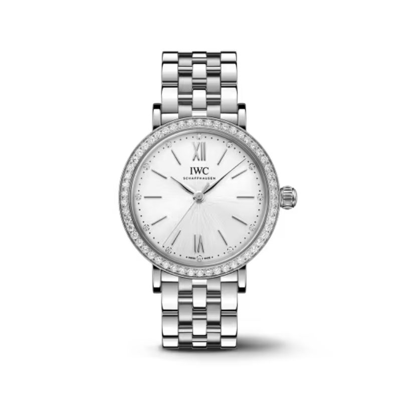 PORTOFINO AUTOMATIC 34 MM STAINLESS STEEL WITH WHITE DIAL