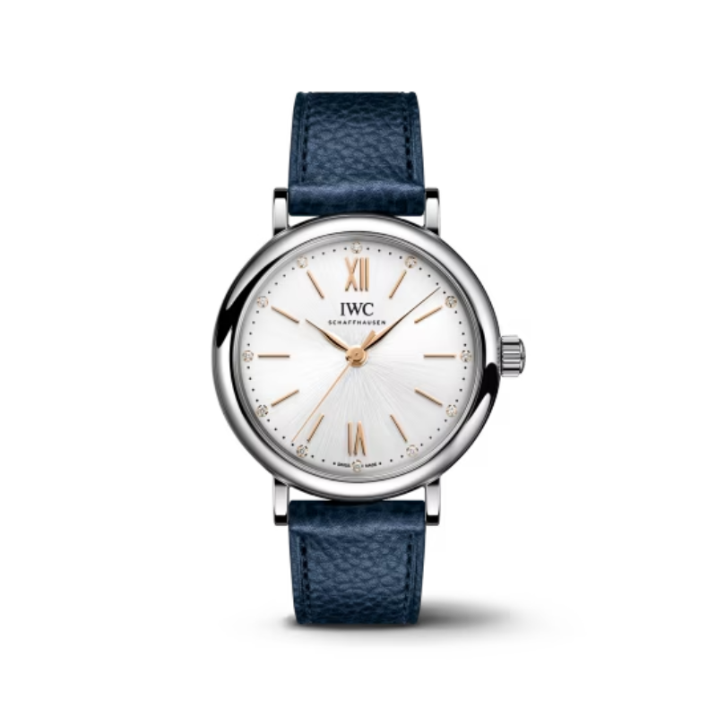 PORTOFINO AUTOMATIC 34 MM STAINLESS STEEL WITH WHITE DIAL