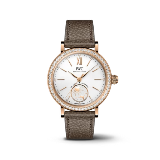 PORTOFINO AUTOMATIC DAY & NIGHT 34 MM GOLD WITH WHITE DIAL