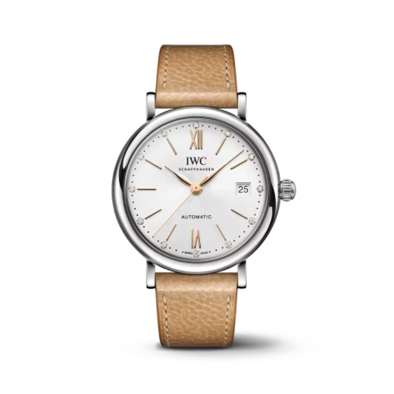 PORTOFINO AUTOMATIC 37 MM STAINLESS STEEL WITH WHITE DIAL
