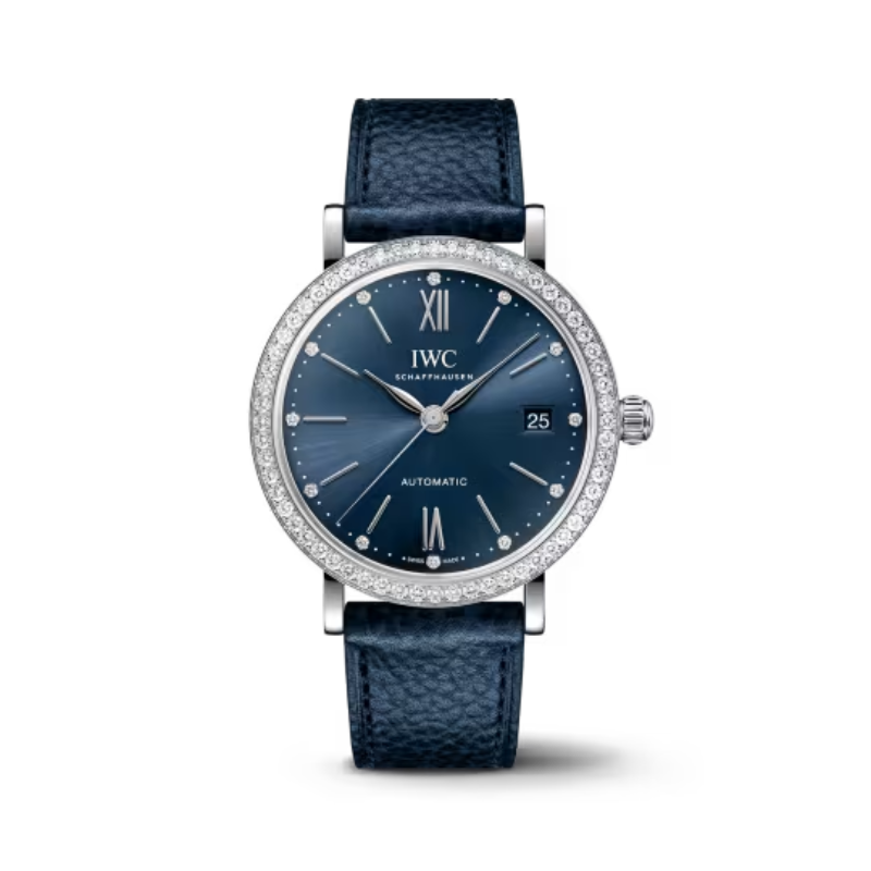 PORTOFINO AUTOMATIC 37 MM STAINLESS STEEL WITH BLUE DIAL