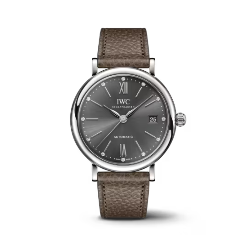 PORTOFINO AUTOMATIC 37 MM STAINLESS STEEL WITH GRAY DIAL