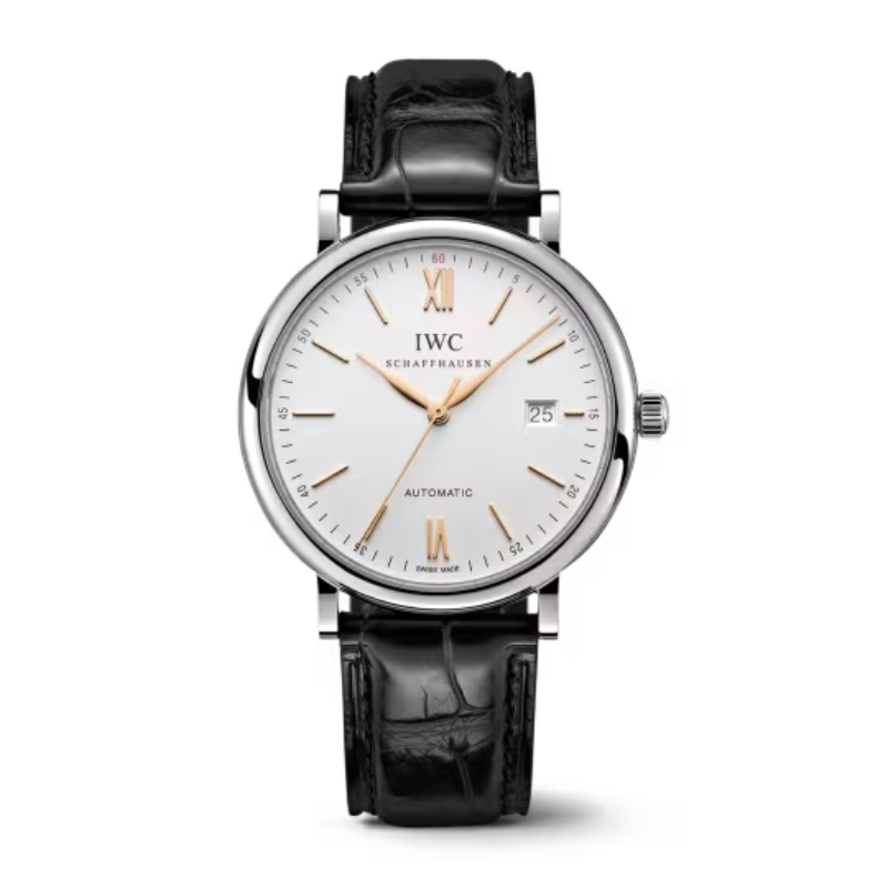 PORTOFINO AUTOMATIC 40 MM STAINLESS STEEL WITH SILVER DIAL