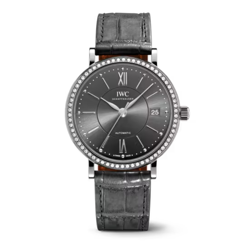 PORTOFINO AUTOMATIC 37 MM STAINLESS STEEL WITH GRAY DIAL