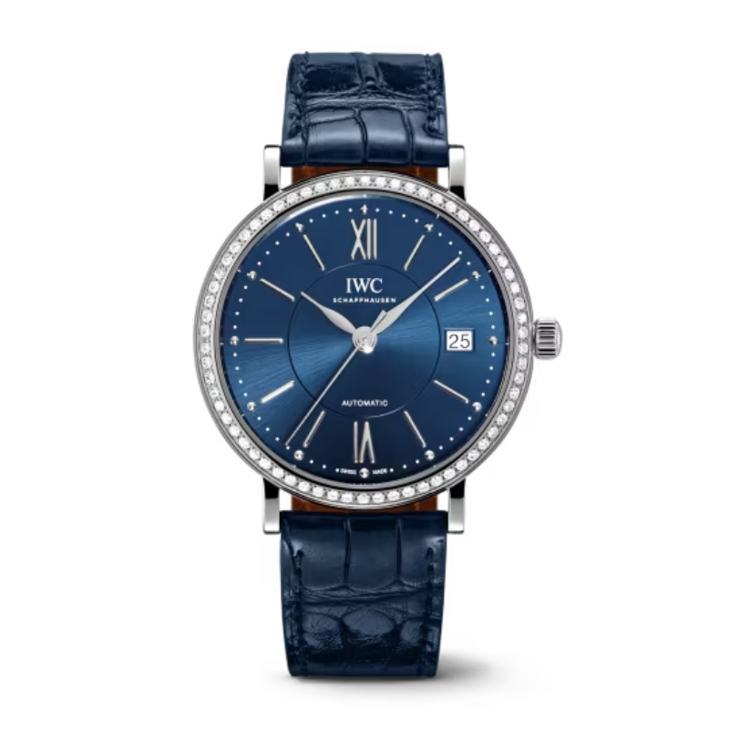 PORTOFINO AUTOMATIC 37 MM STAINLESS STEEL WITH BLUE DIAL