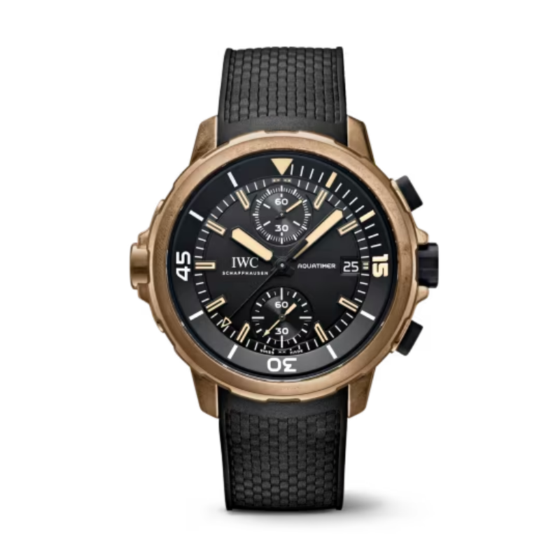 AQUATIMER CHRONOGRAPH EDITION “EXPEDITION CHARLES DARWIN” 44 MM BRONZE WITH BLACK DIAL