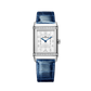 REVERSO CLASSIC DUETTO 40 MM STAINLESS STEEL WITH SILVER GREY AND BLUE LACQUERED DIAL