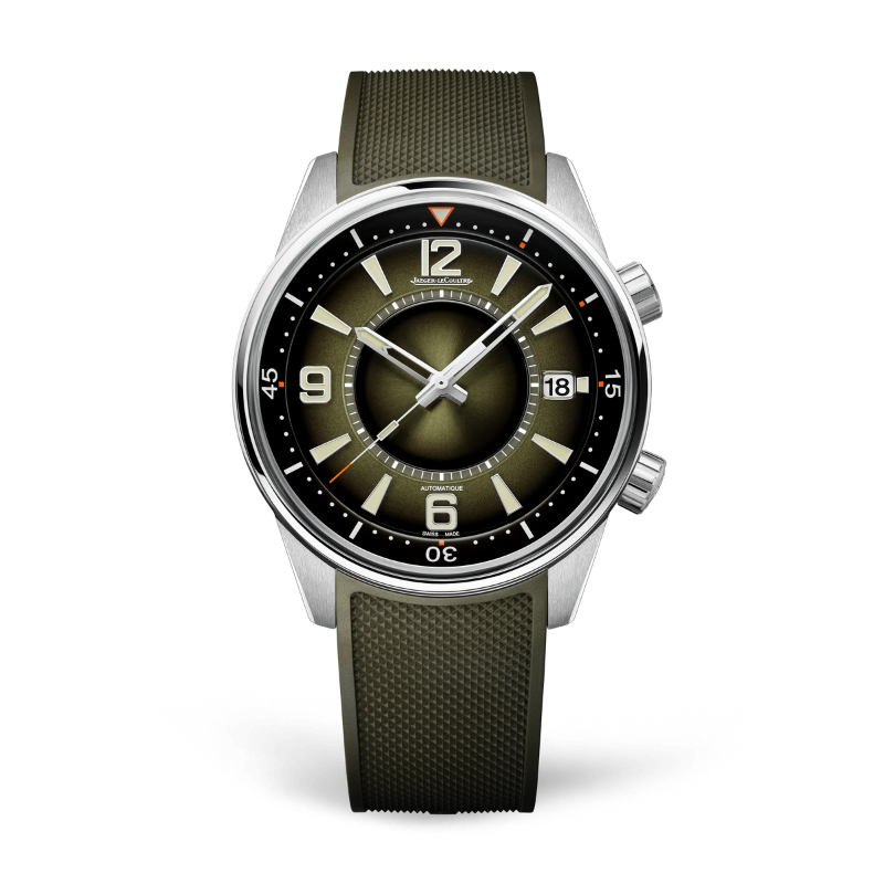 POLARIS DATE 42 MM STAINLESS STEEL WITH GREEN SUNBURST DIAL