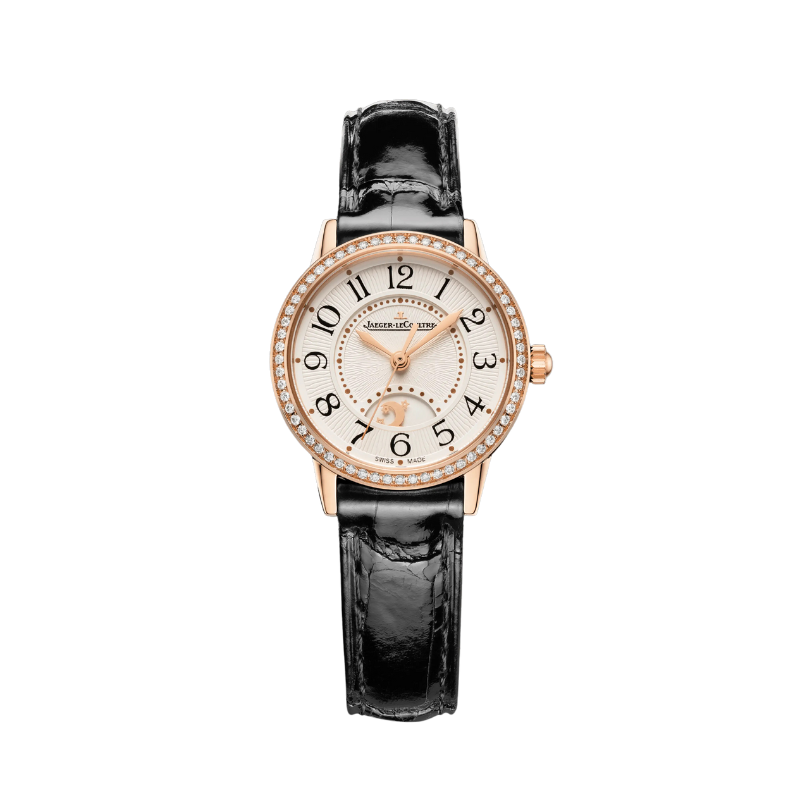 RENDEZ-VOUS CLASSIC NIGHT & DAY 29 MM 18K ROSE GOLD WITH SILVER GREY GUILLOCHE DIAL