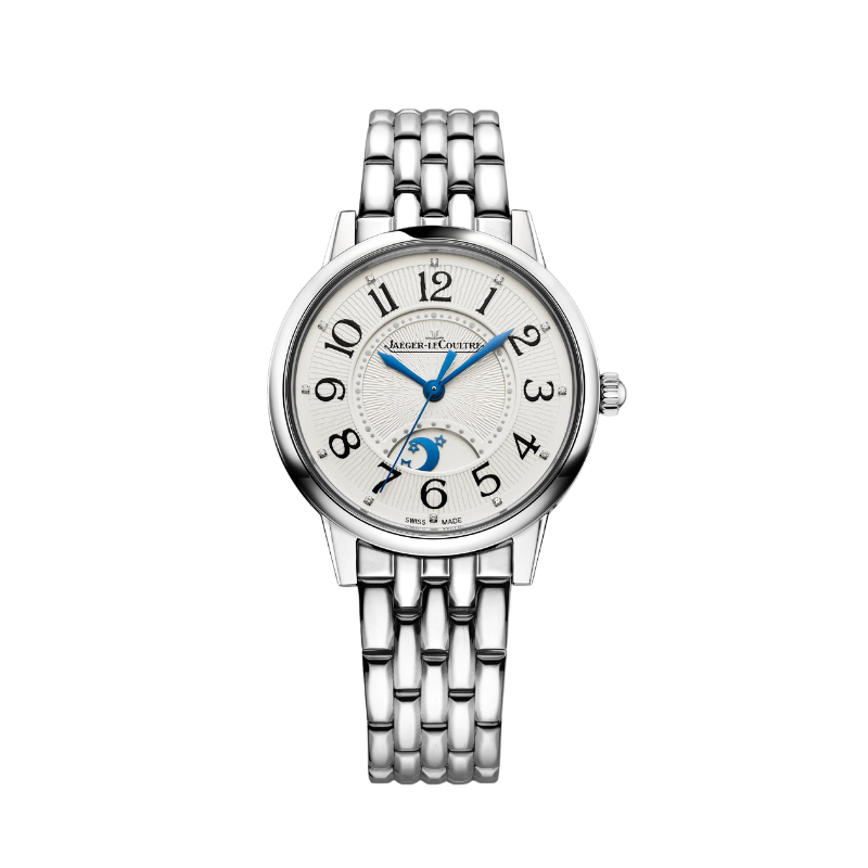 RENDEZ-VOUS CLASSIC NIGHT & DAY 34 MM STAINLESS STEEL WITH SILVER GREY GUILLOCHE DIAL
