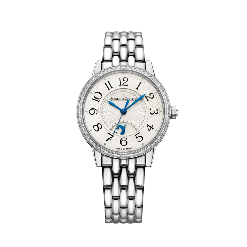 RENDEZ-VOUS CLASSIC NIGHT & DAY 34 MM STAINLESS STEEL WITH SILVER GREY GUILLOCHE DIAL