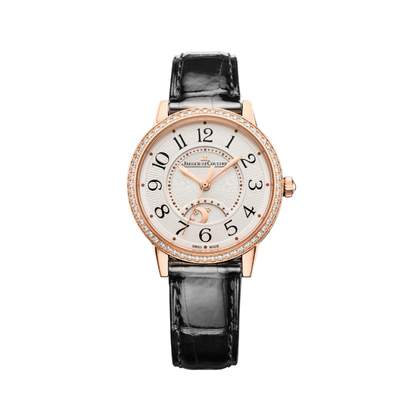 RENDEZ-VOUS CLASSIC NIGHT & DAY 34 MM 18K ROSE GOLD WITH SILVER GREY GUILLOCHE DIAL