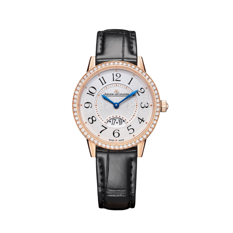 RENDEZ-VOUS CLASSIC MOON 34 MM 18K ROSE GOLD WITH SILVER GREY GUILLOCHE DIAL