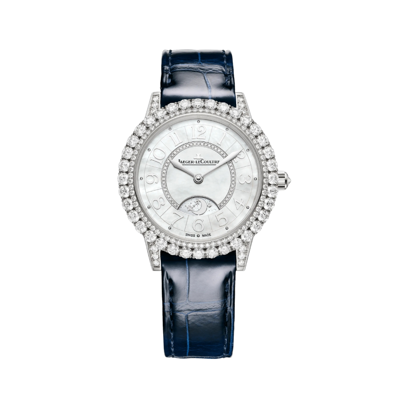 RENDEZ-VOUS DAZZLING NIGHT & DAY 36 MM 18K WHITE GOLD WITH MOTHER OF PEARL DIAL