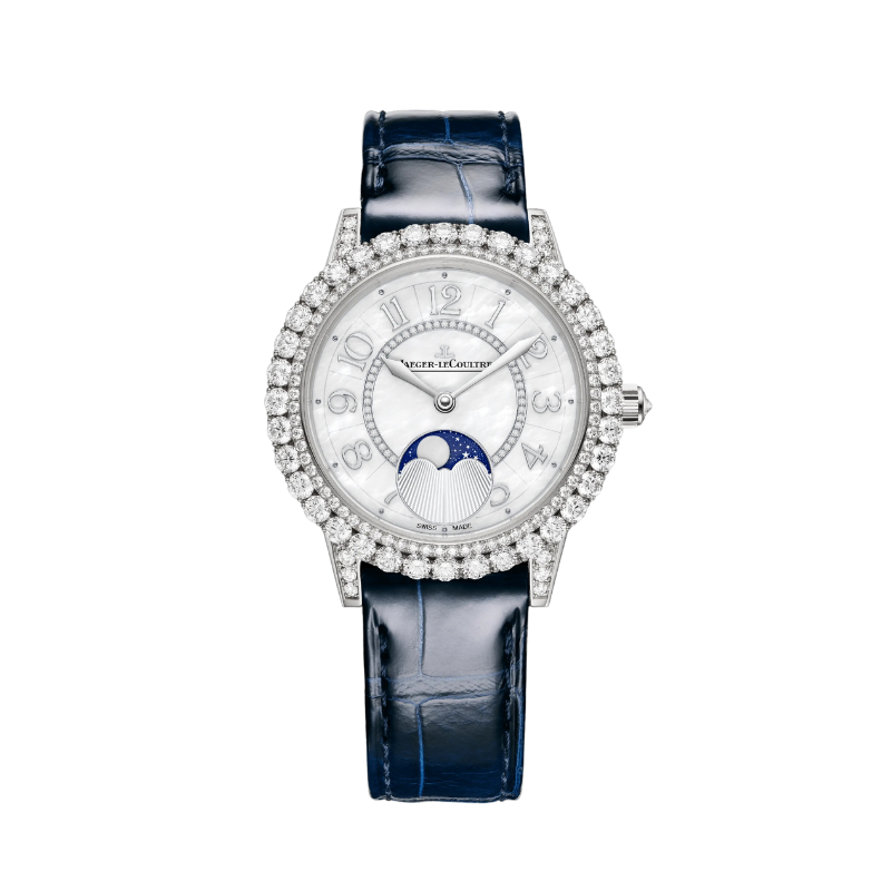 RENDEZ-VOUS DAZZLING MOON 36 MM 18K WHITE GOLD WITH MOTHER OF PEARL DIAL