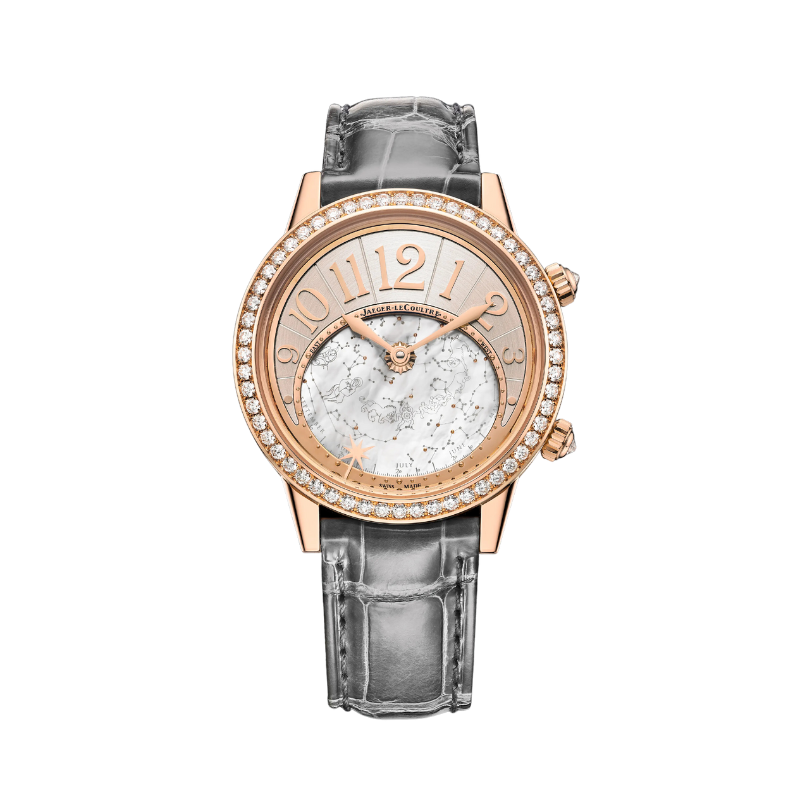 RENDEZ-VOUS JEWELLERY CELESTIAL 37 MM 18K ROSE GOLD WITH SILVER GREY DIAL