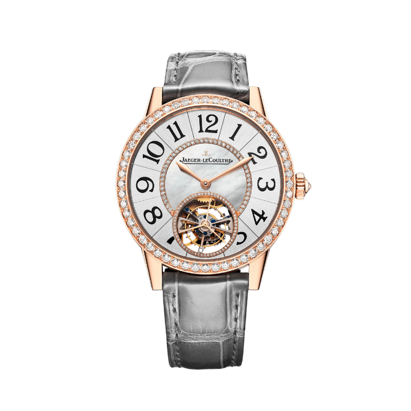RENDEZ-VOUS JEWELLERY TOURBILLON 39 MM 18K ROSE GOLD WITH MOTHER OF PEARL DIAL