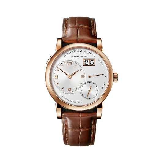 LANGE 1 191.032 38 MM 18K ROSE GOLD WITH ARGENTE DIAL