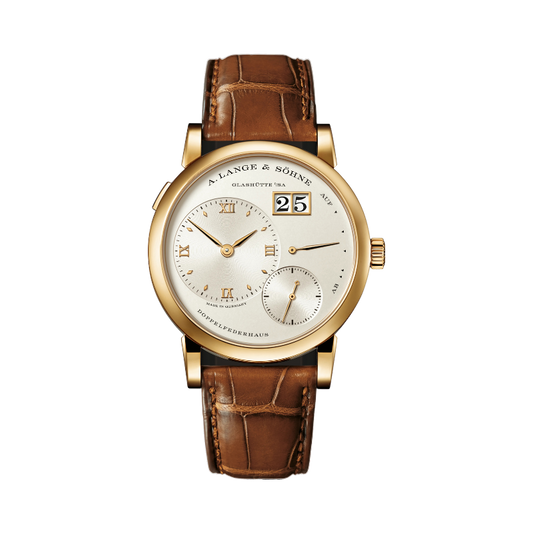 LANGE 1 191.021 38 MM 18K YELLOW GOLD WITH IVORY ARGENTE DIAL