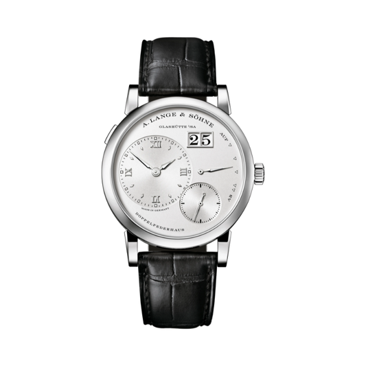 LANGE 1 191.039 38 MM 18K WHITE GOLD WITH ARGENTE DIAL
