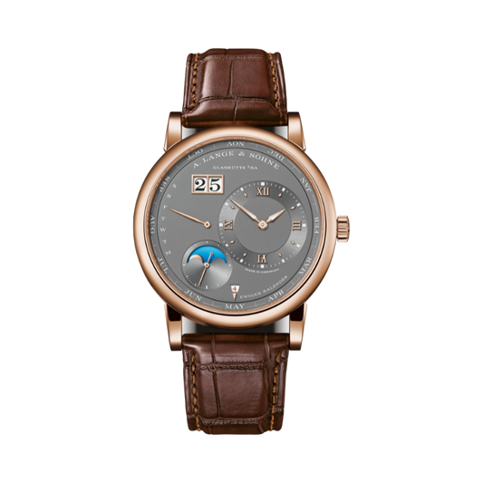 LANGE 1 PERPETUAL CALENDAR 345.033 E 42 MM 18K ROSE GOLD WITH GREY DIAL