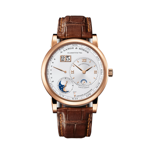 LANGE 1 TOURBILLON PERPETUAL CALENDAR 720.032FE 42 MM 18K ROSE GOLD WITH ARGENTE DIAL