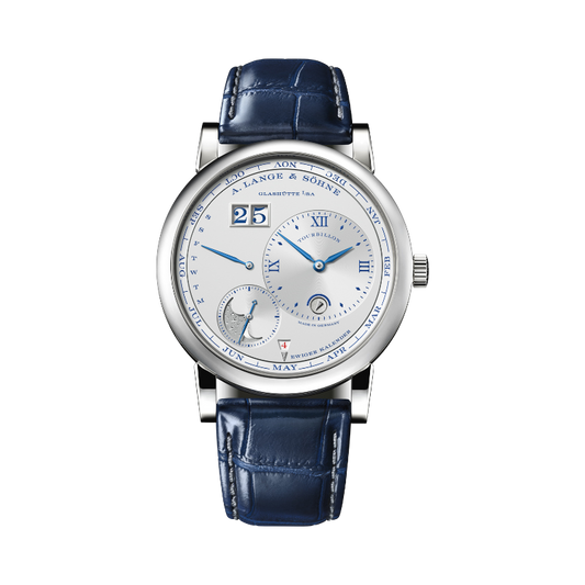 LANGE 1 TOURBILLON PERPETUAL CALENDAR “25th Anniversary” 720.066FE 42 MM 18K WHITE GOLD WITH ARGENTE DIAL