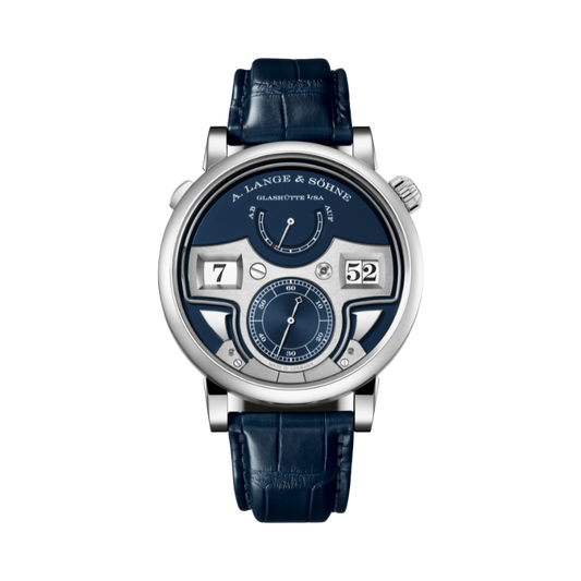 ZEITWERK MINUTE REPEATER 147.028F 44 MM 18K WHITE GOLD WITH DEEP BLUE DIAL