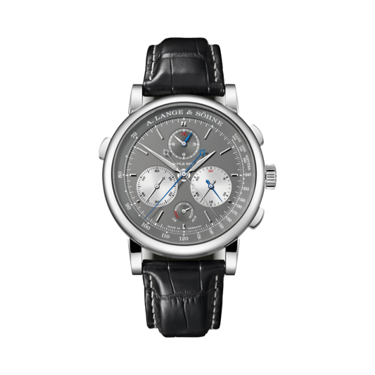 TRIPLE SPLIT 424.038F 43 MM 18K WHITE GOLD WITH LIGHT GREY DIAL